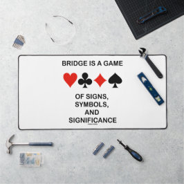 Bridge is een spel van symbolen en betekenis bureaumat