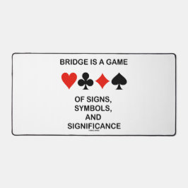Bridge is een spel van symbolen en betekenis bureaumat