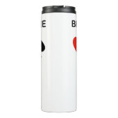 Bridge is een spel van symbolen en betekenis thermosbeker (Achterkant)