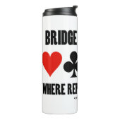 Bridge is een spel waar herhaling de sleutel is thermosbeker (Gedraaid links)