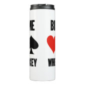 Bridge is een spel waar herhaling de sleutel is thermosbeker (Achterkant)