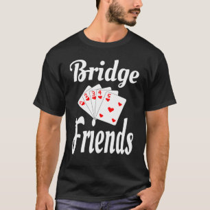 Bridge kaartspel Bridge vrienden speelkaarten Humo T-shirt