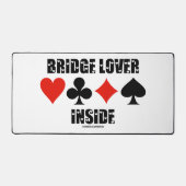 Bridge Lover in vier Kaarten Bureaumat (Voorkant)