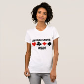 Bridge Lover Inside (brugstand dupliceren) T-shirt (Voorkant volledig)