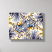 Bridge Network - Mandelbrot Fractal Art Canvas Afdruk (Voorkant)