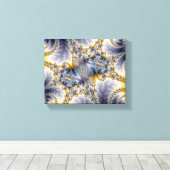 Bridge Network - Mandelbrot Fractal Art Canvas Afdruk (Insitu (Houten vloer))
