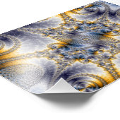 Bridge Network - Mandelbrot Fractal Art Foto Afdruk (Hoek)