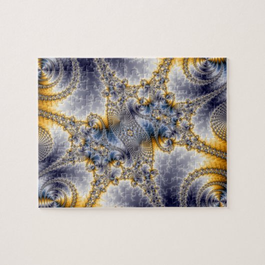 Bridge Network - Mandelbrot Fractal Art Legpuzzel (Horizontaal)