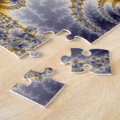 Bridge Network - Mandelbrot Fractal Art Legpuzzel (Zijkant)