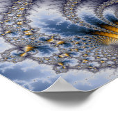 Bridge Network - Mandelbrot Fractal Art Poster (Hoek)