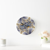 Bridge Network - Mandelbrot Fractal Art Ronde Klok (Huis)