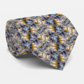 Bridge Network - Mandelbrot Fractal Art Stropdas (Opgerold)