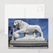 Bridge of Lions, St. Augustine, FL Briefkaart (Voorkant / Achterkant)