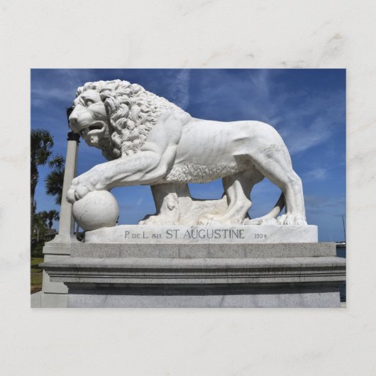 Bridge of Lions, St. Augustine, FL Briefkaart (Voorkant)