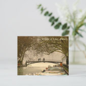 Bridge of Love, Annecy, Frankrijk Briefkaart (Staand voorkant)