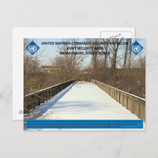 Bridge of No Return Briefkaart (Voorkant / Achterkant)