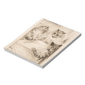 Bridge of Sighs by Louis Wain Notitieblok (Linkerzijde)