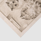 Bridge of Sighs by Louis Wain Tissuepapier (Detail)