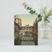 Bridge of Sighs, Cambridge, England  Photoc Briefkaart (Staand voorkant)