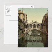 Bridge of Sighs, Cambridge, England  Photoc Briefkaart (Voorkant / Achterkant)