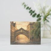 Bridge of Sighs in Oxford University Briefkaart (Staand voorkant)