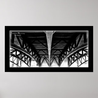BRIDGE ONDER POSTER