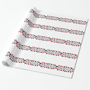 Bridge-ontwerp Cadeaupapier