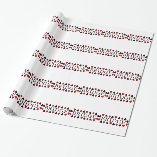Bridge-ontwerp Cadeaupapier (Uitgerold)
