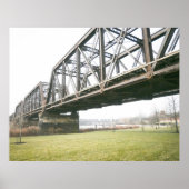 Bridge Over Scioto River Poster (Voorkant)