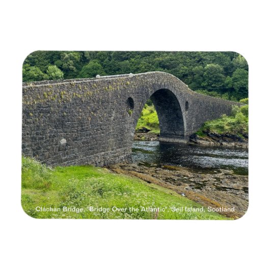 "Bridge Over the Atlantic", Seil Island, Schotland Magneet (Horizontaal)