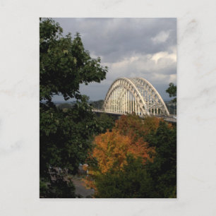 Bridge over the river Waal, Nijmegen Briefkaart