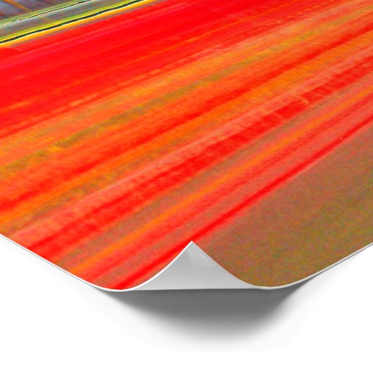 Bridge Park tijdens Kerstmis, Dublin, Ohio Poster (Hoek)