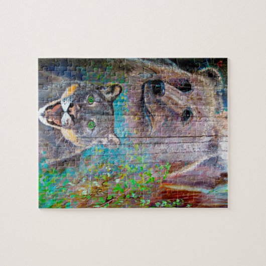 Bridge Pier Art Oregon. Legpuzzel (Horizontaal)