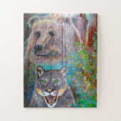 Bridge Pier Art Oregon. Legpuzzel (Verticaal)