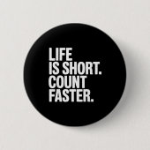 Bridge Player Funny Contract Bridge  Ronde Button 5,7 Cm (Voorkant)