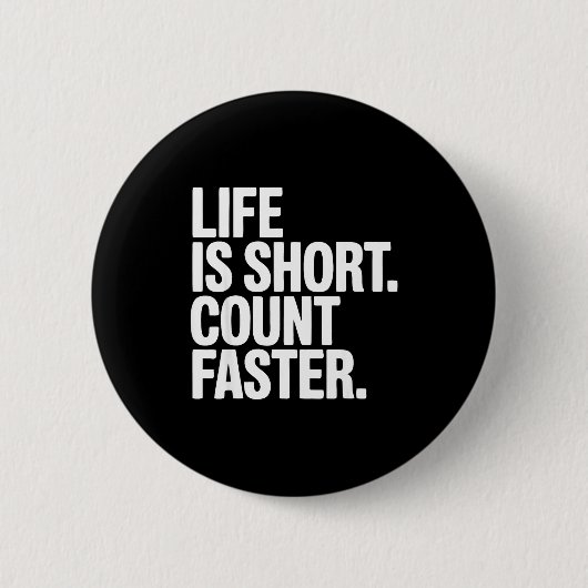 Bridge Player Funny Contract Bridge  Ronde Button 5,7 Cm (Voorkant)