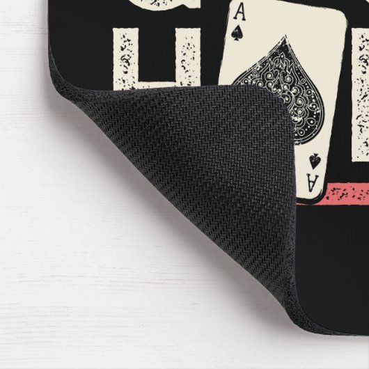 Bridge Player Joke Partner Goede Hand Muismat (Hoek)