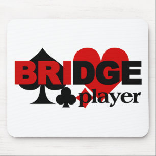 Bridge Player-mousepad Muismat