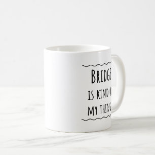 Bridge Player Partner Gift Coffee Mok