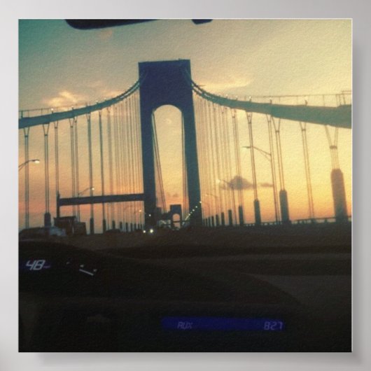 Bridge-poster Poster (Voorkant)