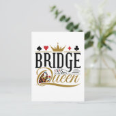 Bridge Queen Briefkaart (Staand voorkant)