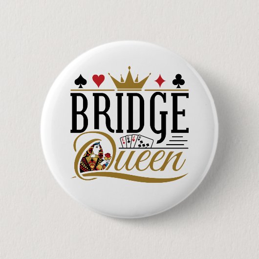 Bridge Queen Ronde Button 5,7 Cm (Voorkant)