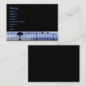 Bridge Railing Profile Card Visitekaartje (Voorkant / Achterkant)