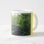 BRIDGE SCHERM MET TEKST GROTE KOFFIEKOP (Voorkant rechts)
