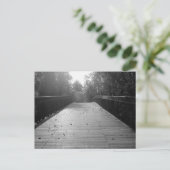 Bridge Sequel Center - Black and White Briefkaart (Staand voorkant)