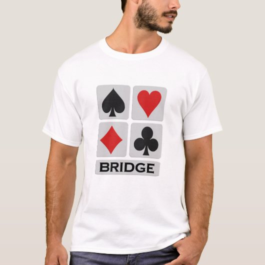 Bridge-shirt - kies stijl en kleur t-shirt (Voorkant)