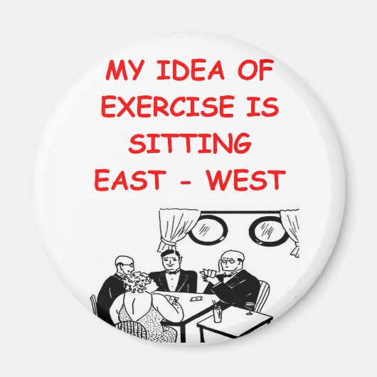 BRIDGE-speler Magneet (Voorkant)