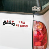 Bridge Spelers Anti Trump Politieke Bumpersticker (Op Truck)