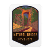 Bridge State Park Virginia Magneet (Verticaal)