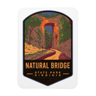 Bridge State Park Virginia Magneet